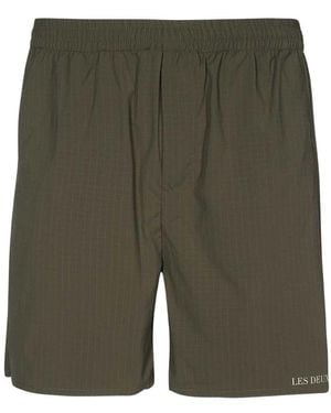 Les Deux Logo Shorts - Green
