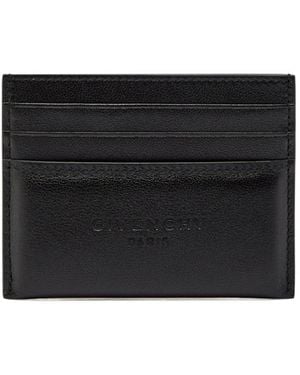 Givenchy Leather Card Holder - Black