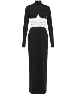 Christopher Kane Cutout Maxi Dress - Black