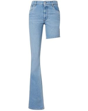 Coperni One-Leg Jeans - Blue