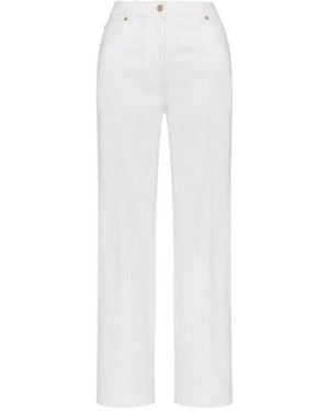 Valentino Vgold Flared Jeans - White