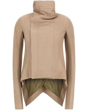 Rick Owens Long-Sleeved Jacket - Natural