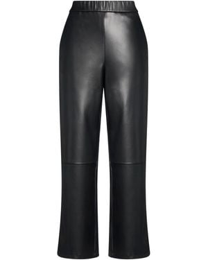 Max Mara Minimalist Straight-Leg Pants - Black