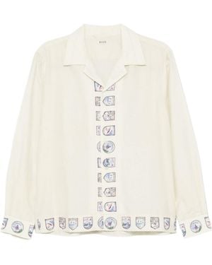 Bode Long-Sleeved Shirt - White
