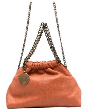 Stella McCartney Drawstring Chain Bag - Orange