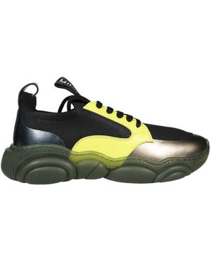 Moschino Logo Trainers - Green