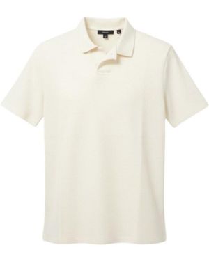 Vince Short Sleeve Polo Shirt - White