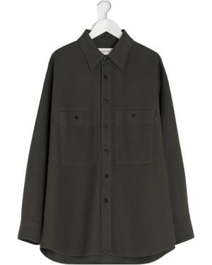 Lemaire Utility Overshirt - Black