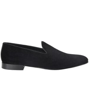 Loro Piana Round-Head Casual Shoes - Black