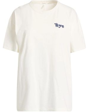 Rag & Bone Minimalist Solid Colour T-Shirt - White