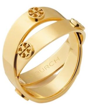 Tory Burch Icon Double Ring - Metallic