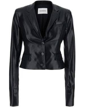 ANDAMANE Long-Sleeve Casual Jacket - Black