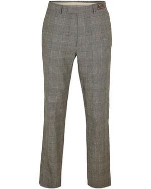 Gucci Straight-Leg Pants - Gray