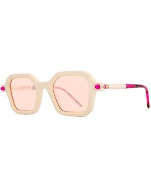 Kuboraum Geometric Frame Sunglasses - Pink