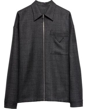 Prada Zip-fastening Shirt - Black