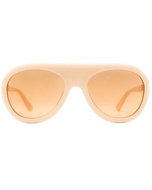 Marni Logo Sunglasses - Pink