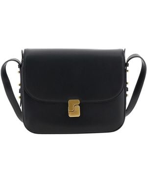 Soeur Maxi Shoulder Bag - Black