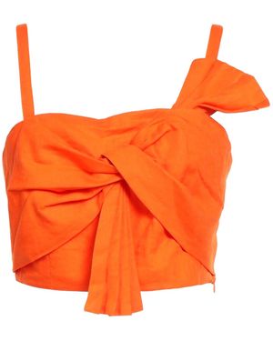 FARM Rio Strapless Camisole - Orange