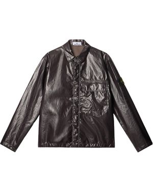 Stone Island Coated Overshirt - Multicolor