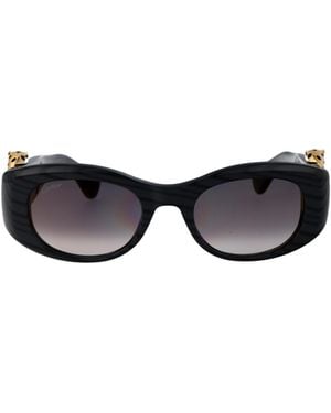 Cartier Cat-Eye Frame Sunglasses - White