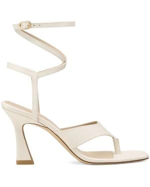 Stuart Weitzman Vinnie Wrap Thong 85 - White