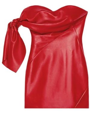 Givenchy Mini Bustier Dress - Red