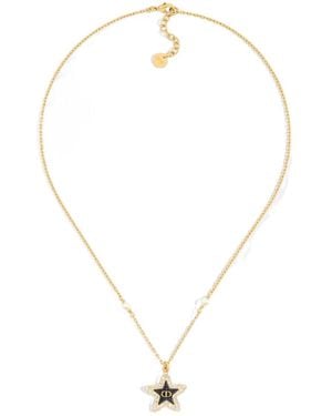 Dior Petit Cd Lucky Baroque Necklace - White