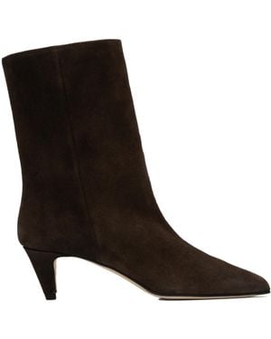 BY FAR Lysander Ankle Boots - Black