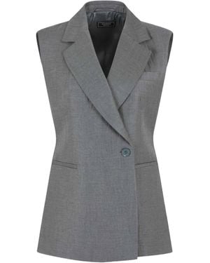 Peserico Sleeveless Vest - Grey