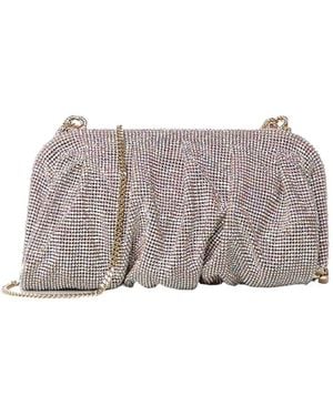 Benedetta Bruzziches Mesh Shoulder Bag - Grey