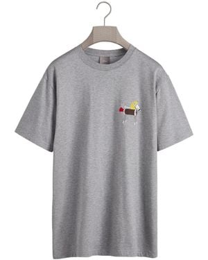 Dior T-Shirt With Horse Embroidery, Relaxed Fit - Gray