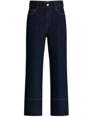 Marella Jeans With Belt Loops - Blue