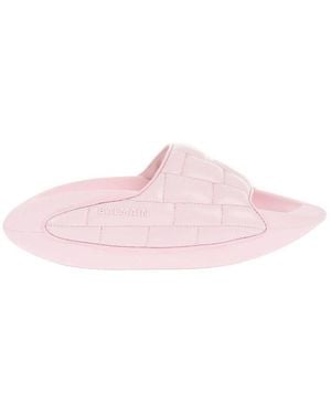 Balmain B-It Chunky-Sole Sandals - Pink
