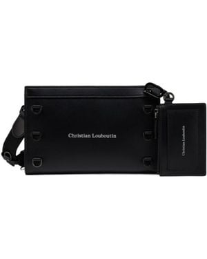 Christian Louboutin Kosmica Zip-Up Crossbody Bag - Black