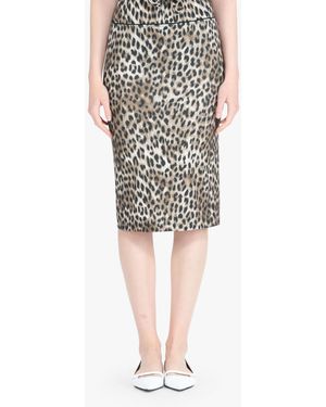 N°21 Pattern Skirt - Black