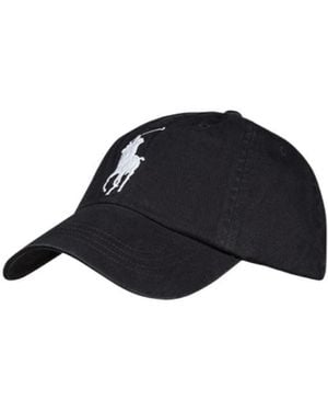 Polo Ralph Lauren Big Pony Chino Ball Cap - Black