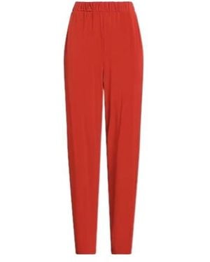 Max Mara Wide-Leg Trousers - Red