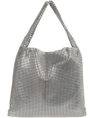 Rabanne Pixel Tote Bag - Grey