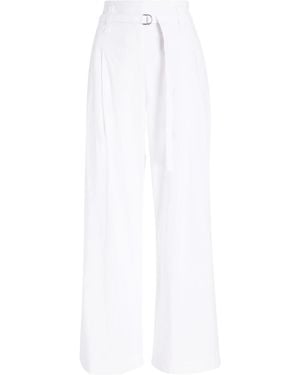 Philosophy Di Lorenzo Serafini Casual Trousers With Belt Loops - White