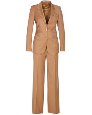 Tagliatore T-Parigi Frontal Buttons Suit - Natural