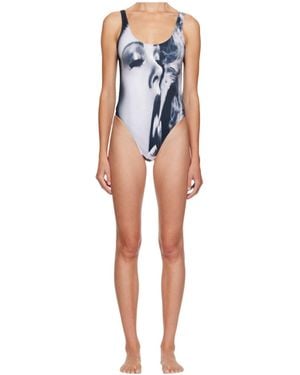 Jean Paul Gaultier The Smoking Swimsuit - Blue