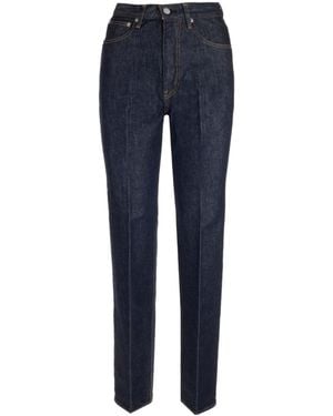 AURALEE Hard Twist Jeans - Blue