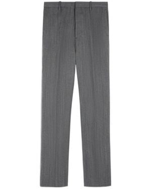Tod's Pinstripe Pants - Gray