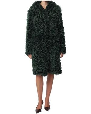 Prada Long-Sleeved Coat - Black