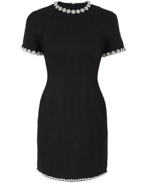 Zimmermann Rebellion Embellished Mini Dress - Black
