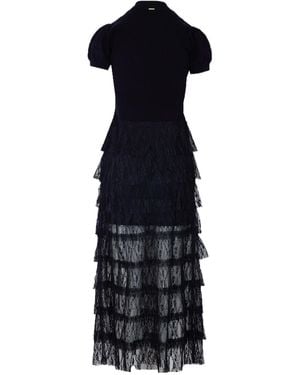 Twinset Long Knit Dress - Black