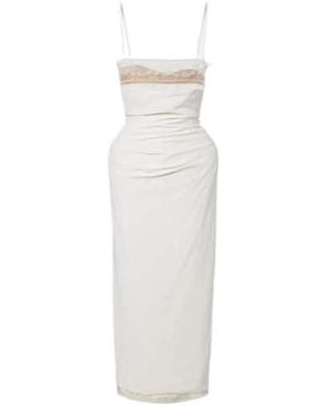 Magda Butrym Strappy Dress - White