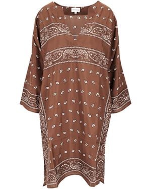 P.A.R.O.S.H. Patterned Dress - Brown