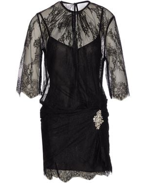 Liu Jo Laced Mini Dress - Black