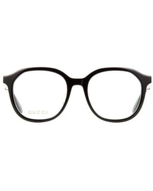 Gucci Eyewear Square Frame Glasses - Brown